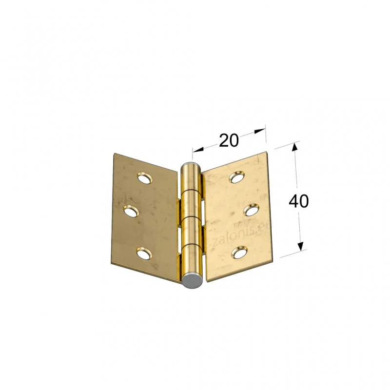 ΜΕΝΤΕΣΕΣ ΠΛΑΚΕ ΣΙΔΕΡΕΝΙΟΣ 40x40 ΧΡΥΣΟ ITALY